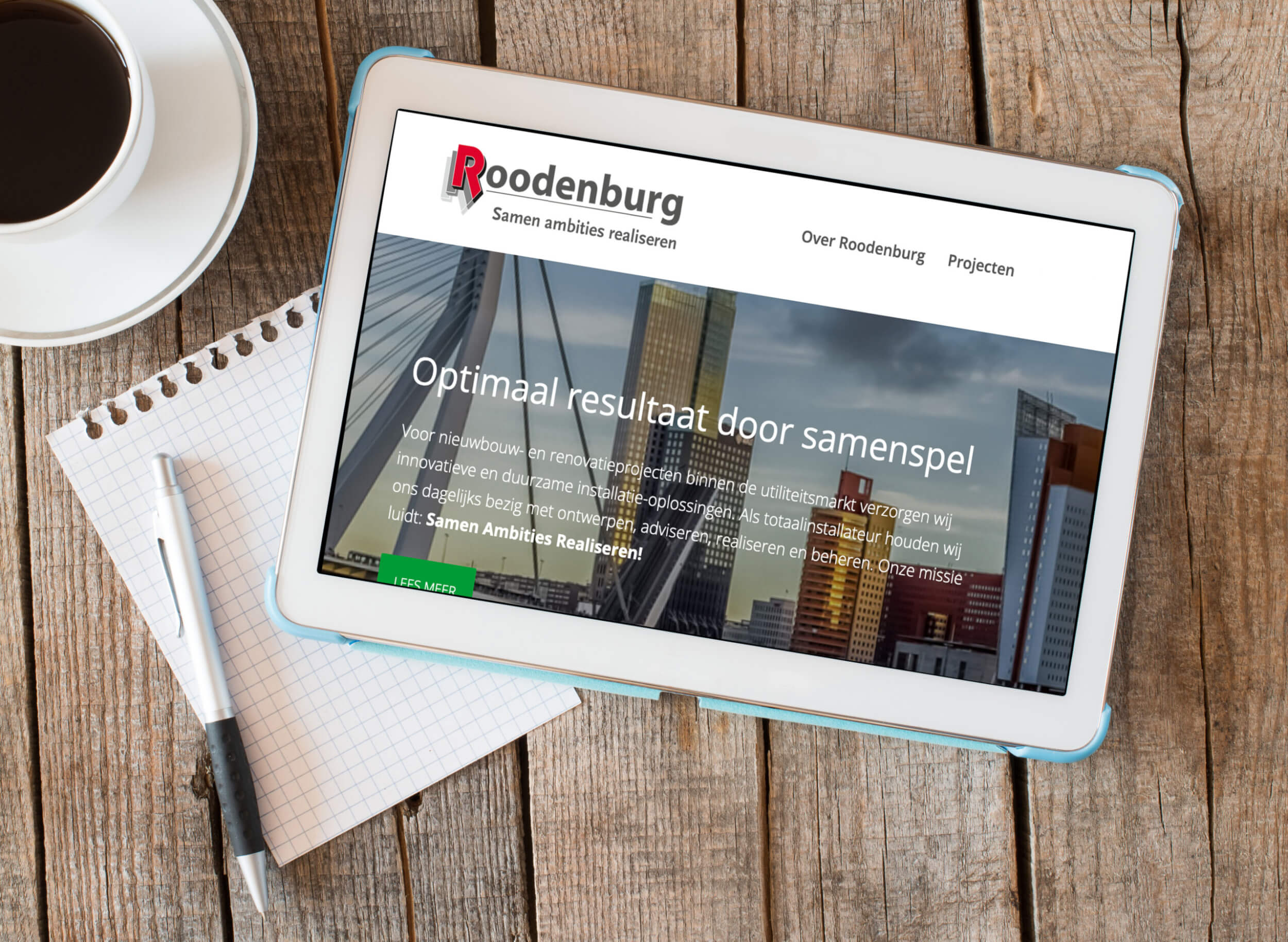 Nieuwe website voor Roodenburg